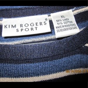 KIM ROGERS 3 piece set, top and sweater